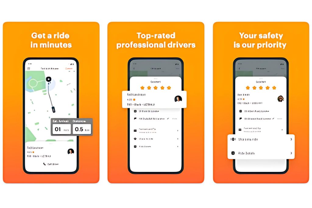Rideshare Apps like gett