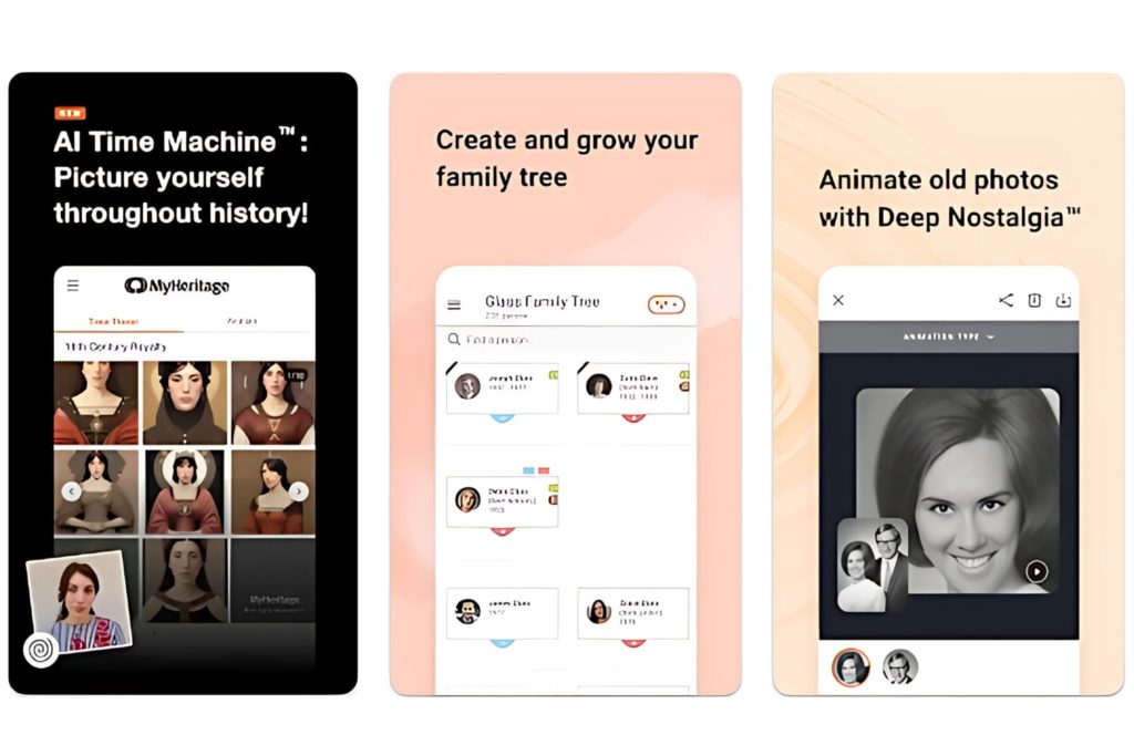 MyHeritage Deep Nostalgia
