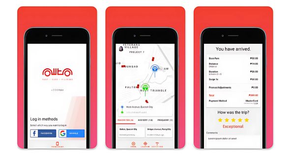 OWTO Ride Hailing Apps