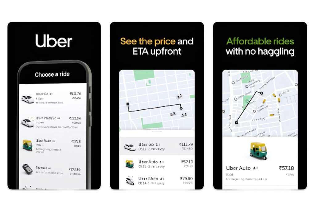 Rideshare Apps like Uber