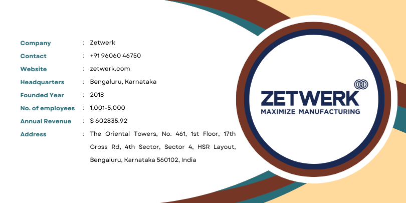 Zetwerk Startup company