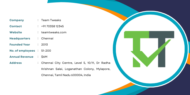 Team Tweaks - IT Companies In Chennai