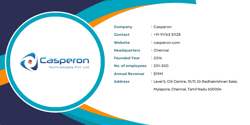 Casperon Technologies - Best IT Companies In Chennai