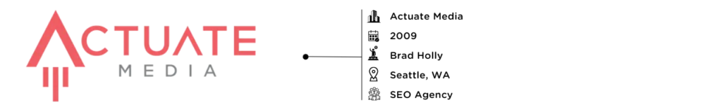 Actuate Media  - SEO Company in USA