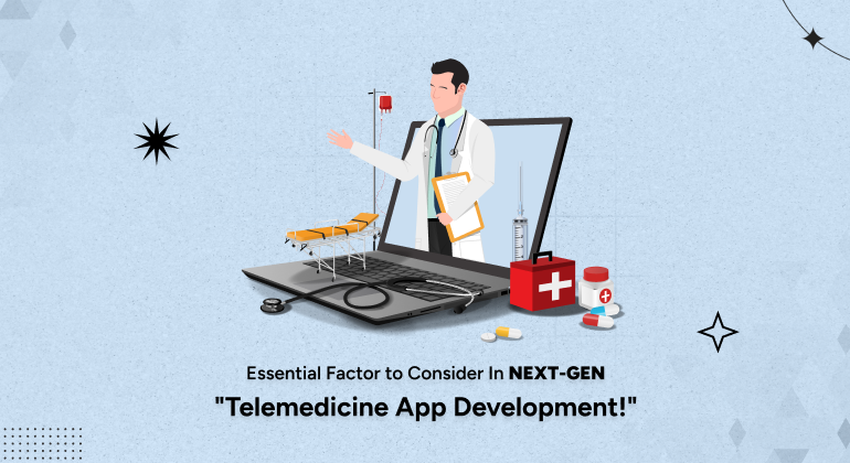 Telemedicine app development banner img