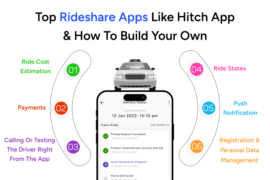 hitch app - ride sharing app banner