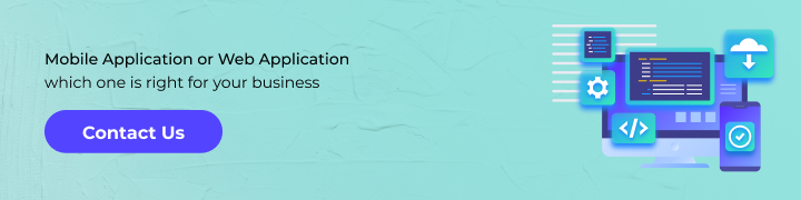 Mobile app vs Web app