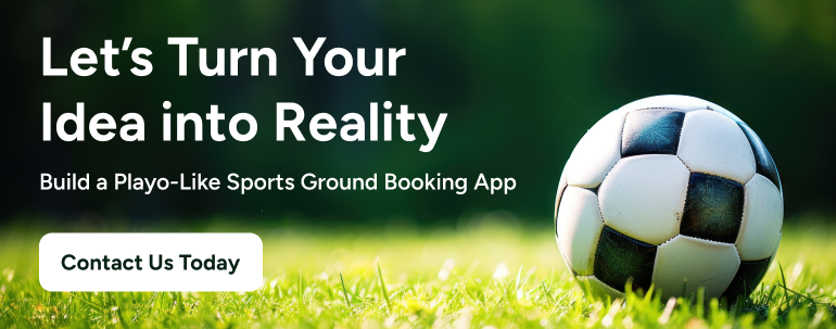 app like playo - CTA