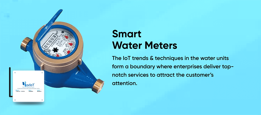 Smart water meters 