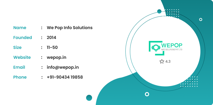 We Pop Info Solutions